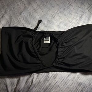 Black Halter Top